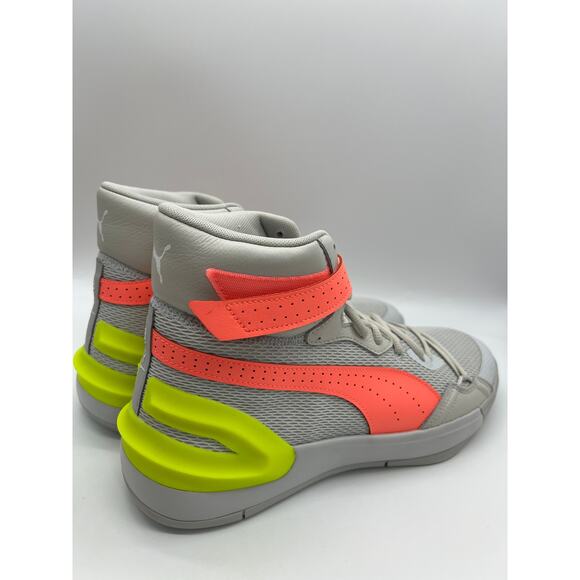 Puma Men's Basketball Hoops Sky Modern OSG Glacier/Grey 194131-01 Size 11 - Picture 6 of 12